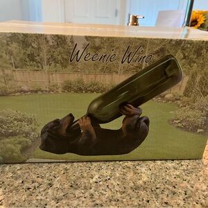 Wine holder new never opened